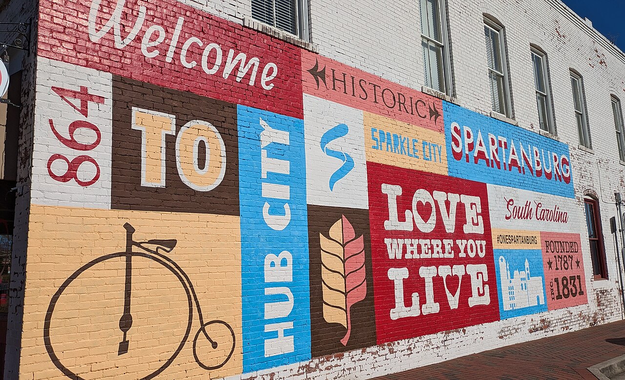 Downtown Spartanburg, SC